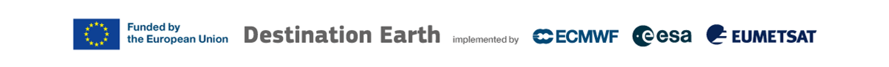 Destination Earth -banner